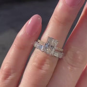 Radiant Andrewe & Horizons Ring Stack_14k Yellow Gold